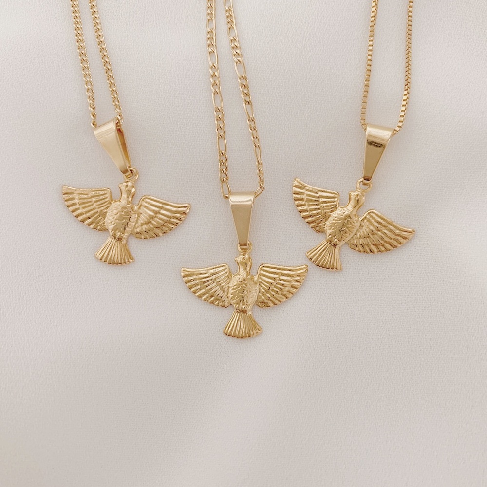 Dove Spirit Necklace | 18k Gold Filled - Picture 2 of 6